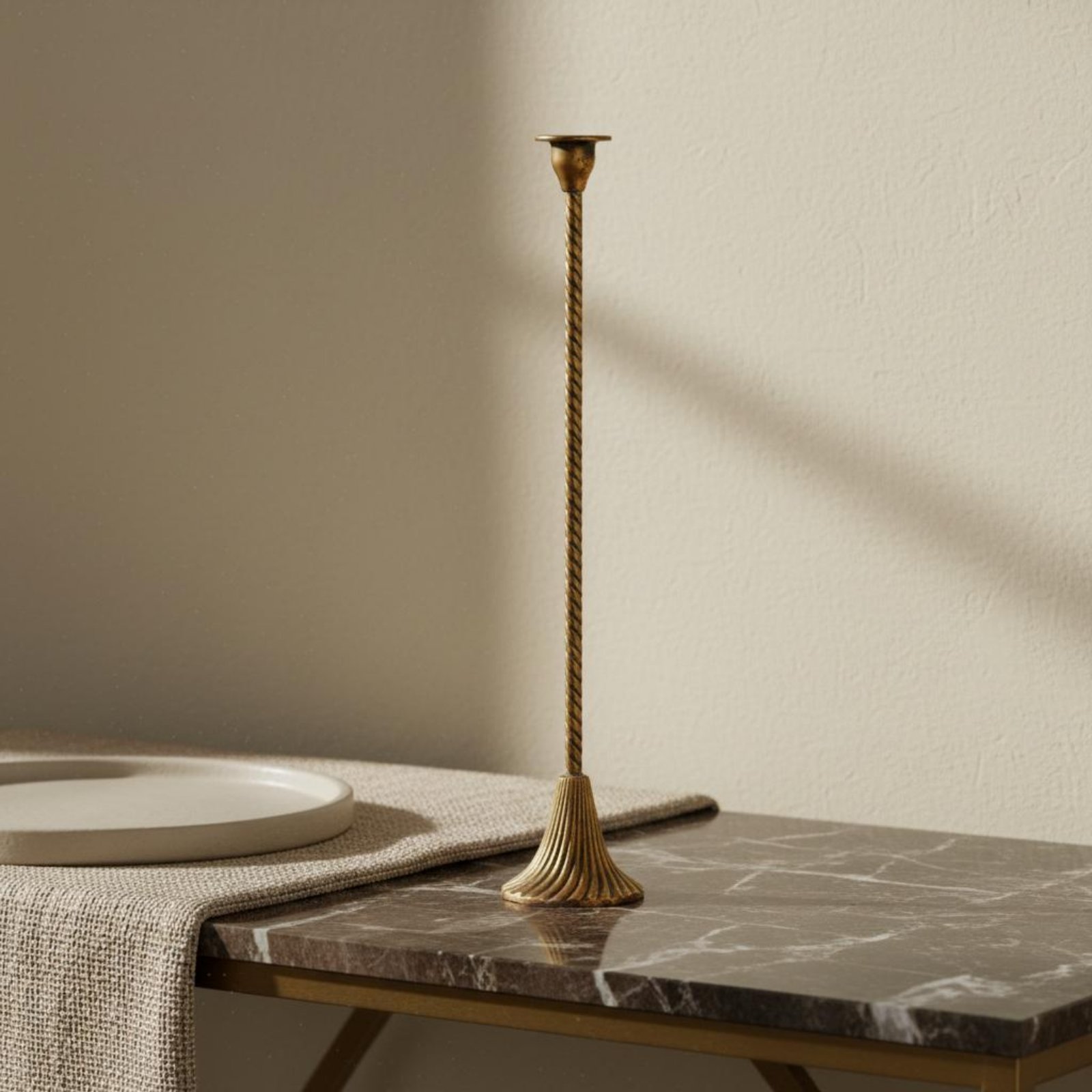 Suporte de Vela Dourado Torcid - Paraffin Wax avaliação e preço