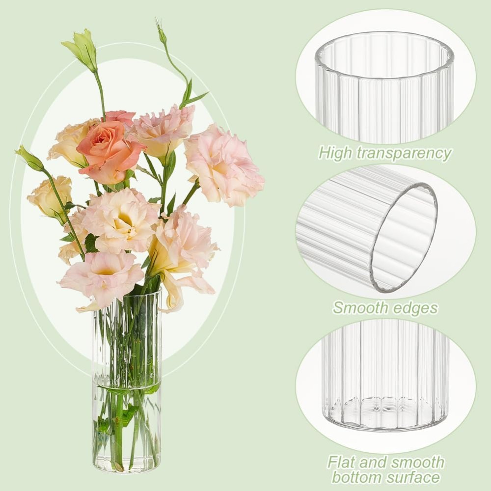 Vasos de cilindro de vidro de  - Candle Containers avaliação e preço