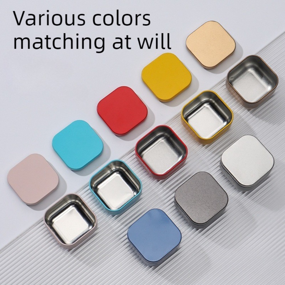 20PCS Potes de Metal Quadrados - Candle Containers avaliação e preço