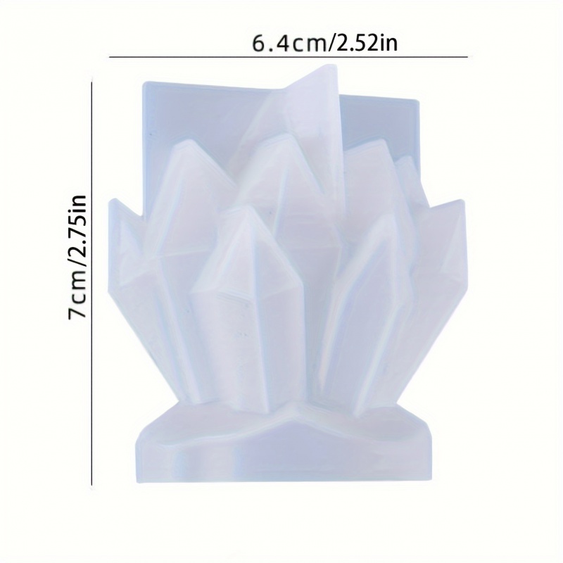 1pccristal cluster decorativo  - Candle Molds avaliação e preço