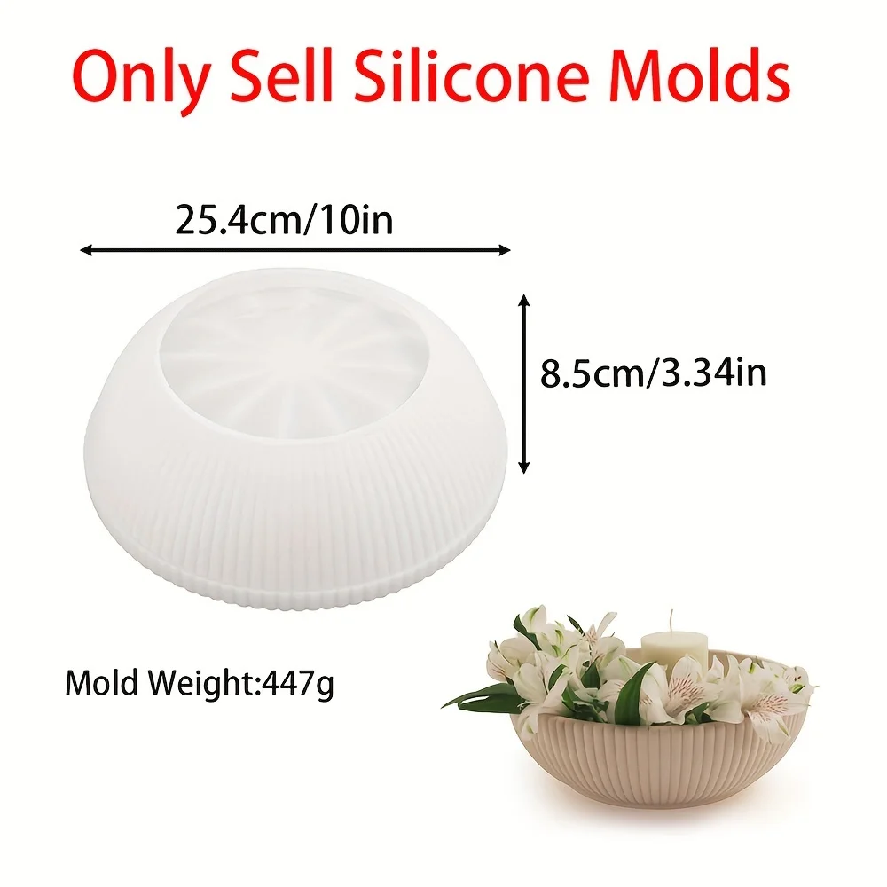 Molde de silicone de 1 anel pa - Candle Molds avaliação e preço