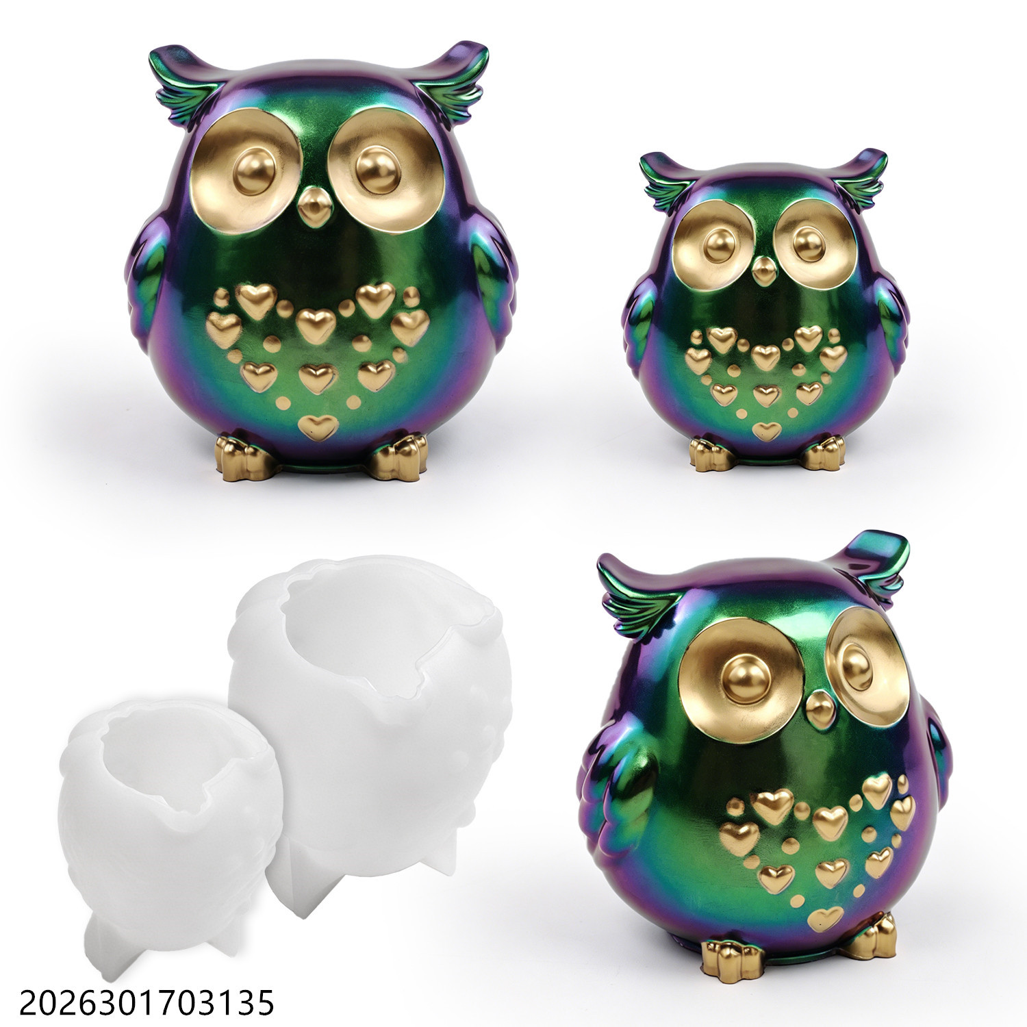 Molde de Silicone Coruja 3D em - Candle Making Kit avaliação e preço